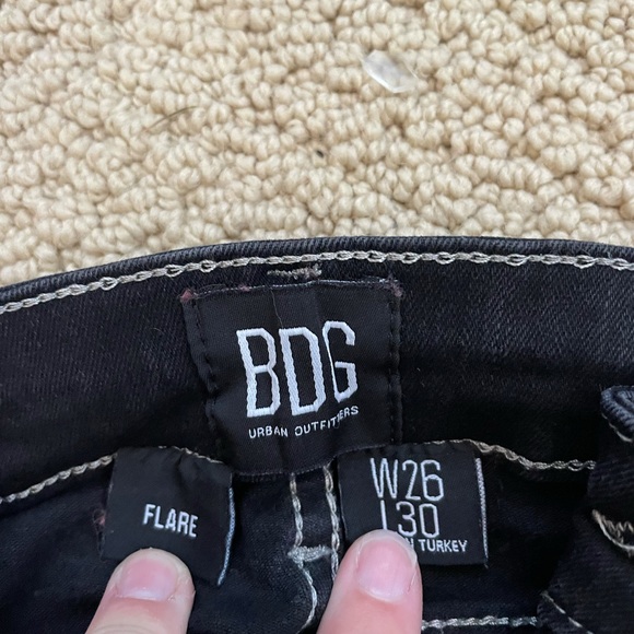 BDG Black Flare Pants - Picture 3 of 5